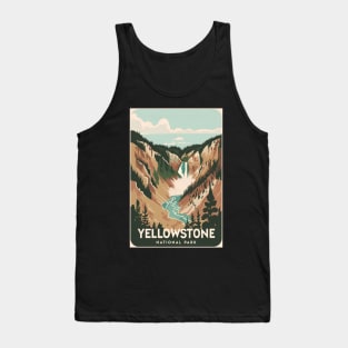 Yellowstone National Park Vintage Poster Tank Top